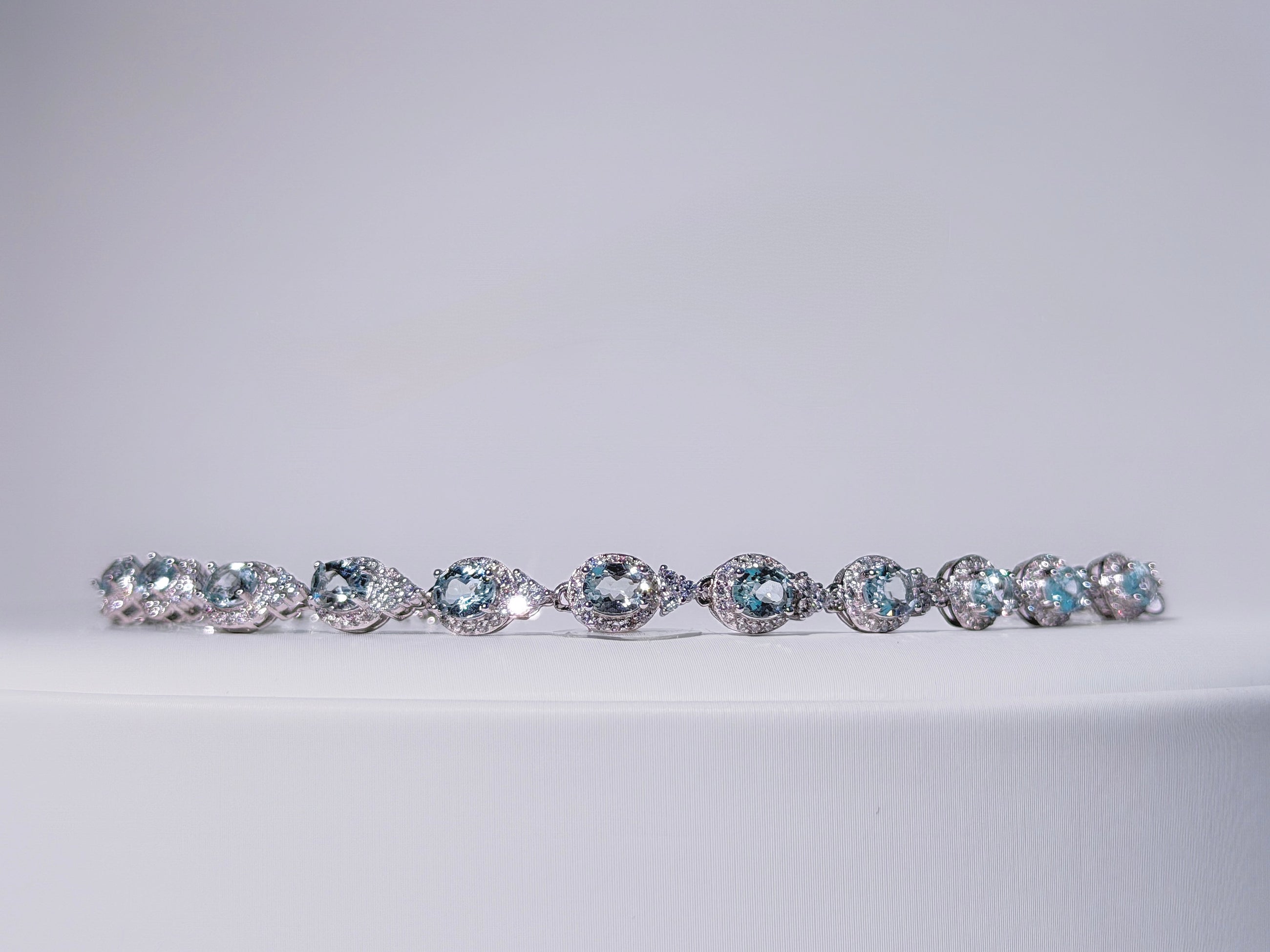 Celestine Aquamarine Bracelet