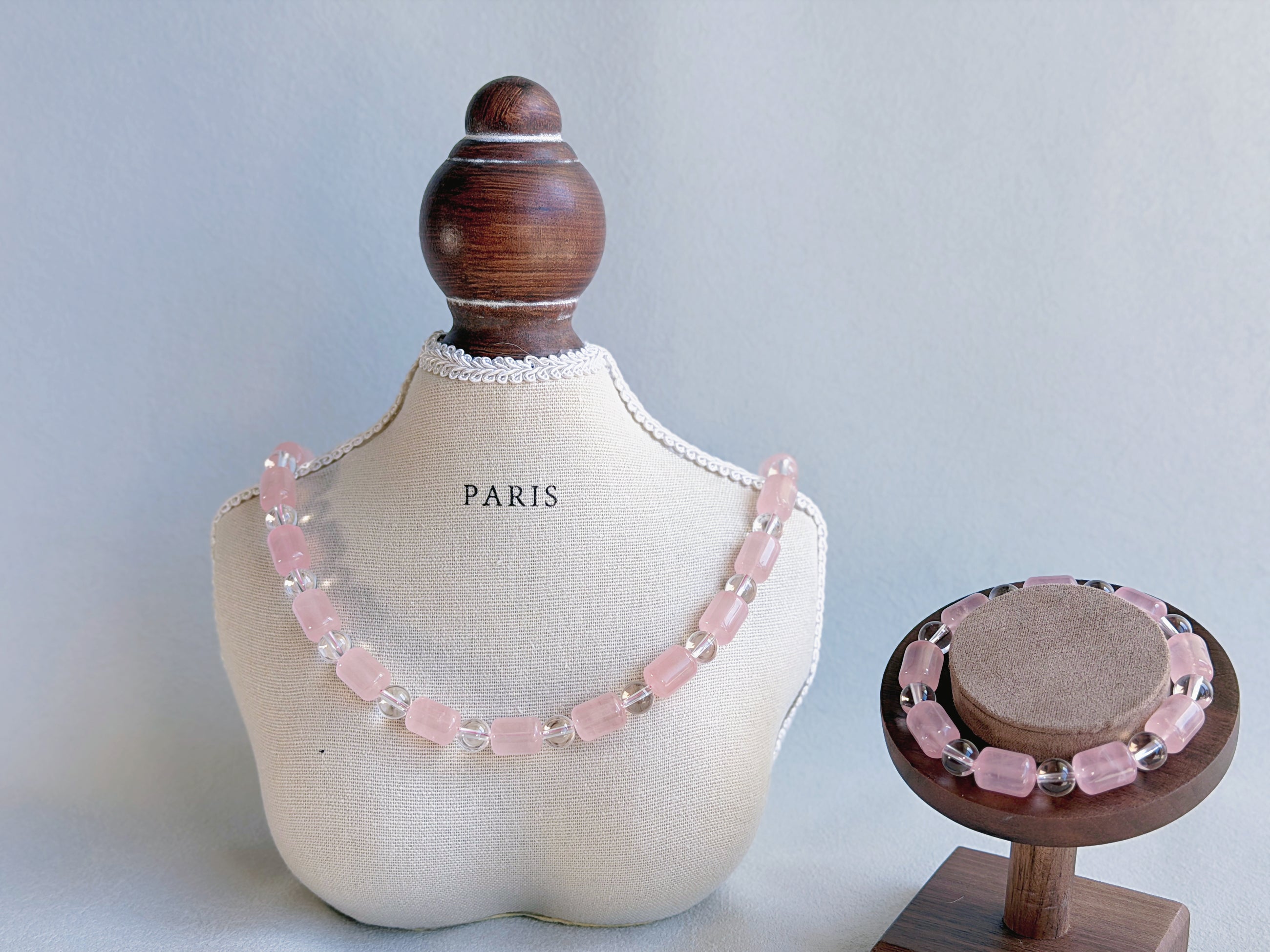 Rosé Clarity Rose Quartz Necklace