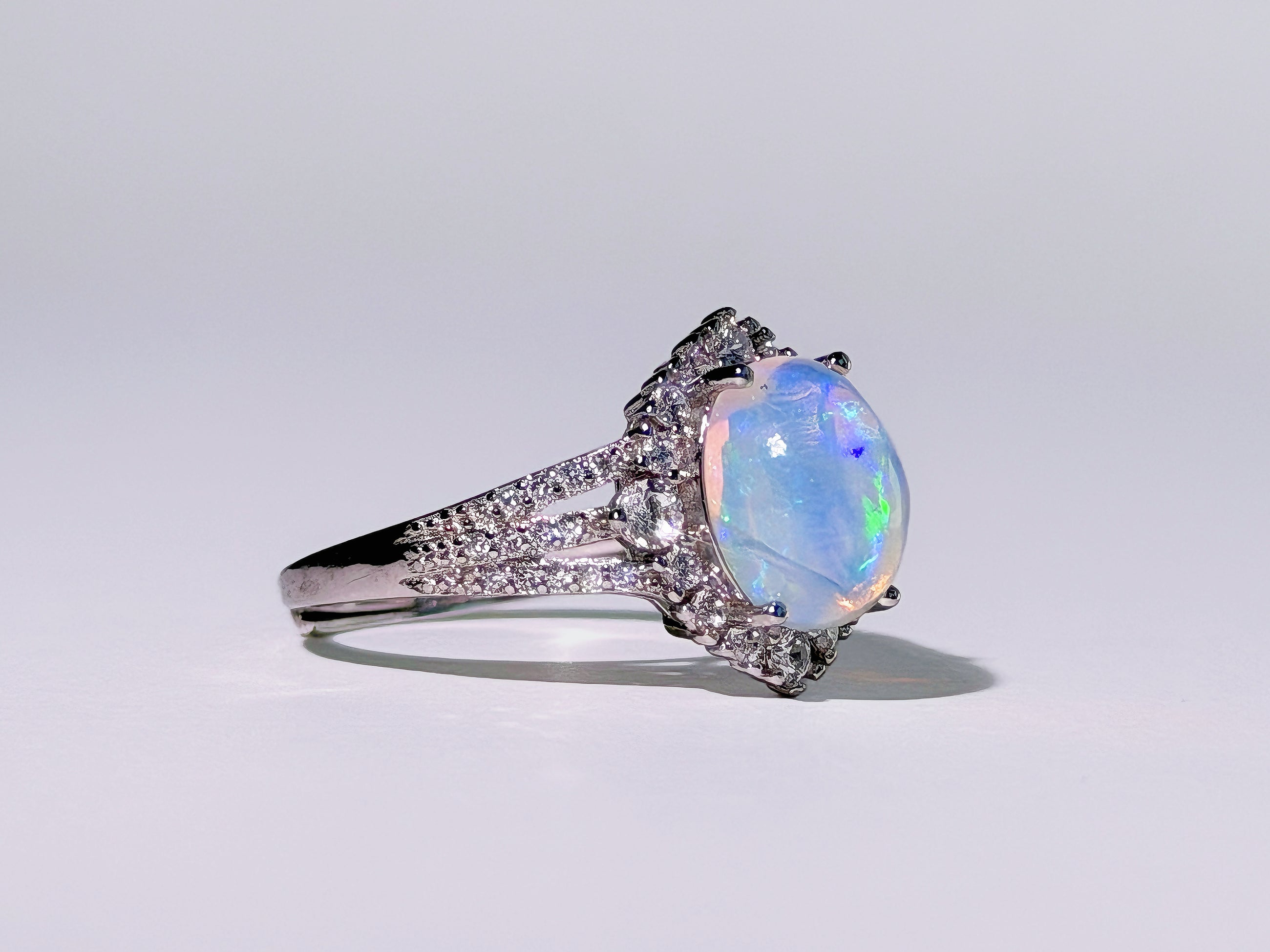 Aurora Opal Ring
