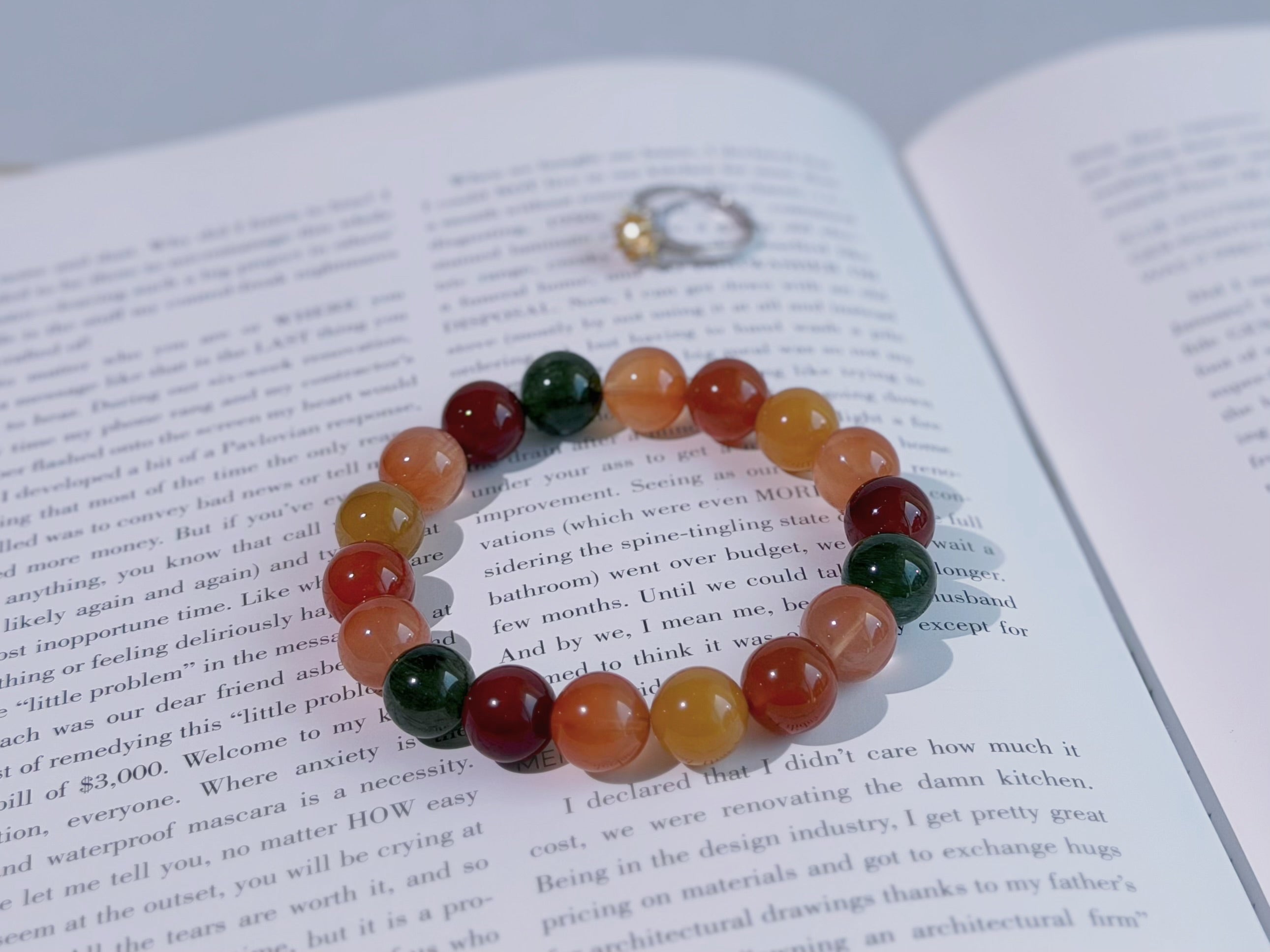 Terraflame Rabbit Hair Rutilated Quartz Bracelet