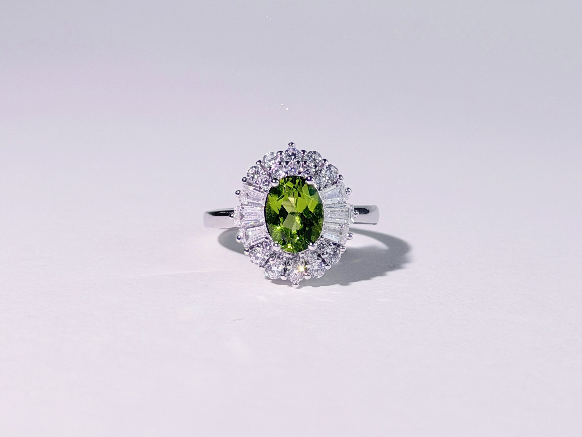 Springveil Peridot Ring