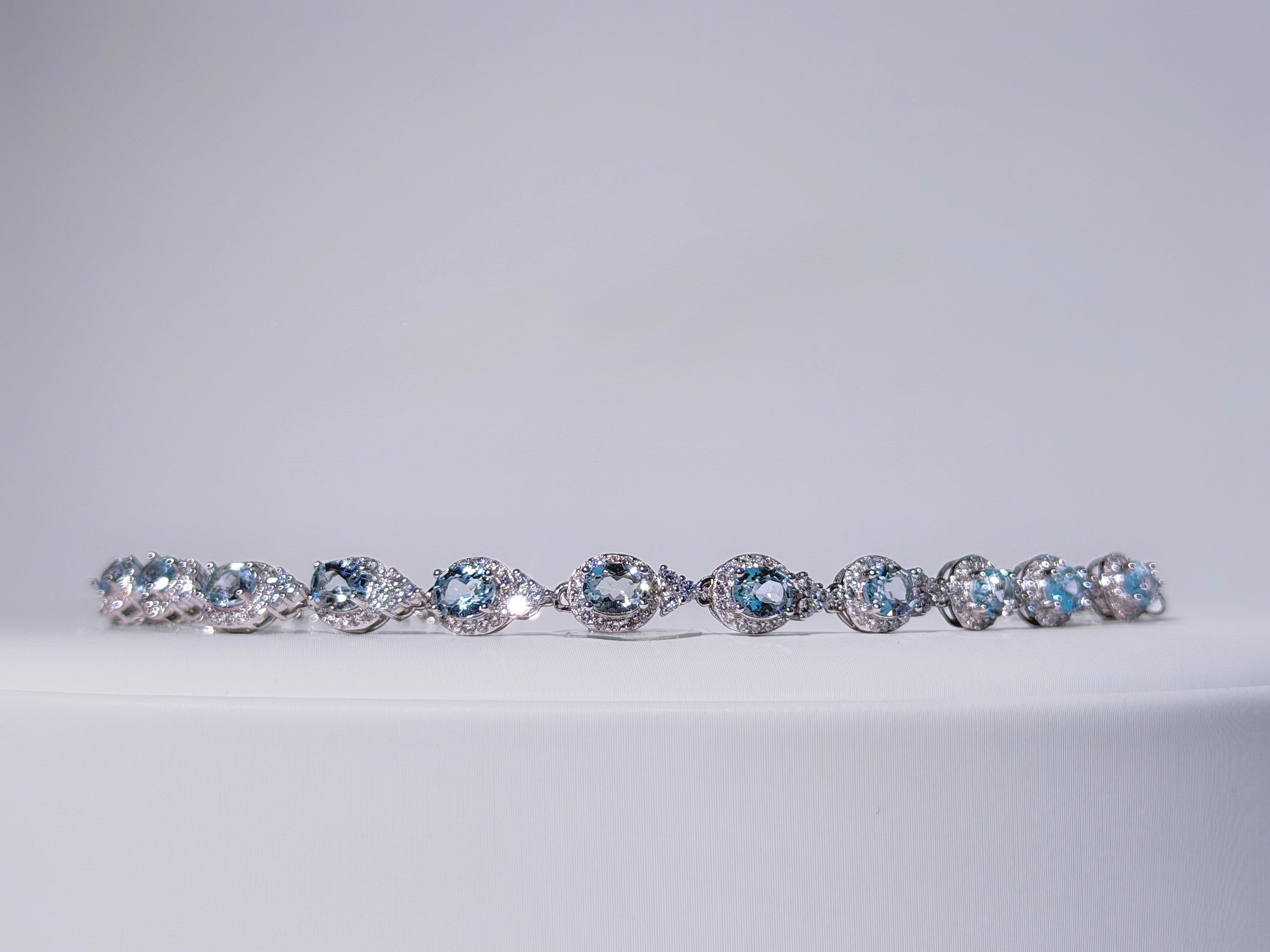 Celestine Aquamarine Bracelet