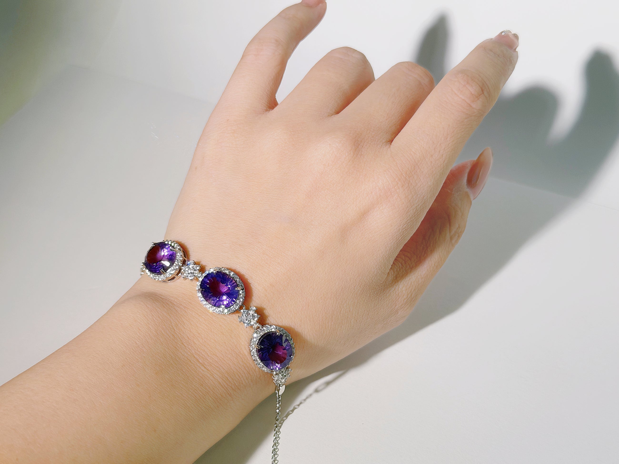 Amethyst Celestia Bracelet