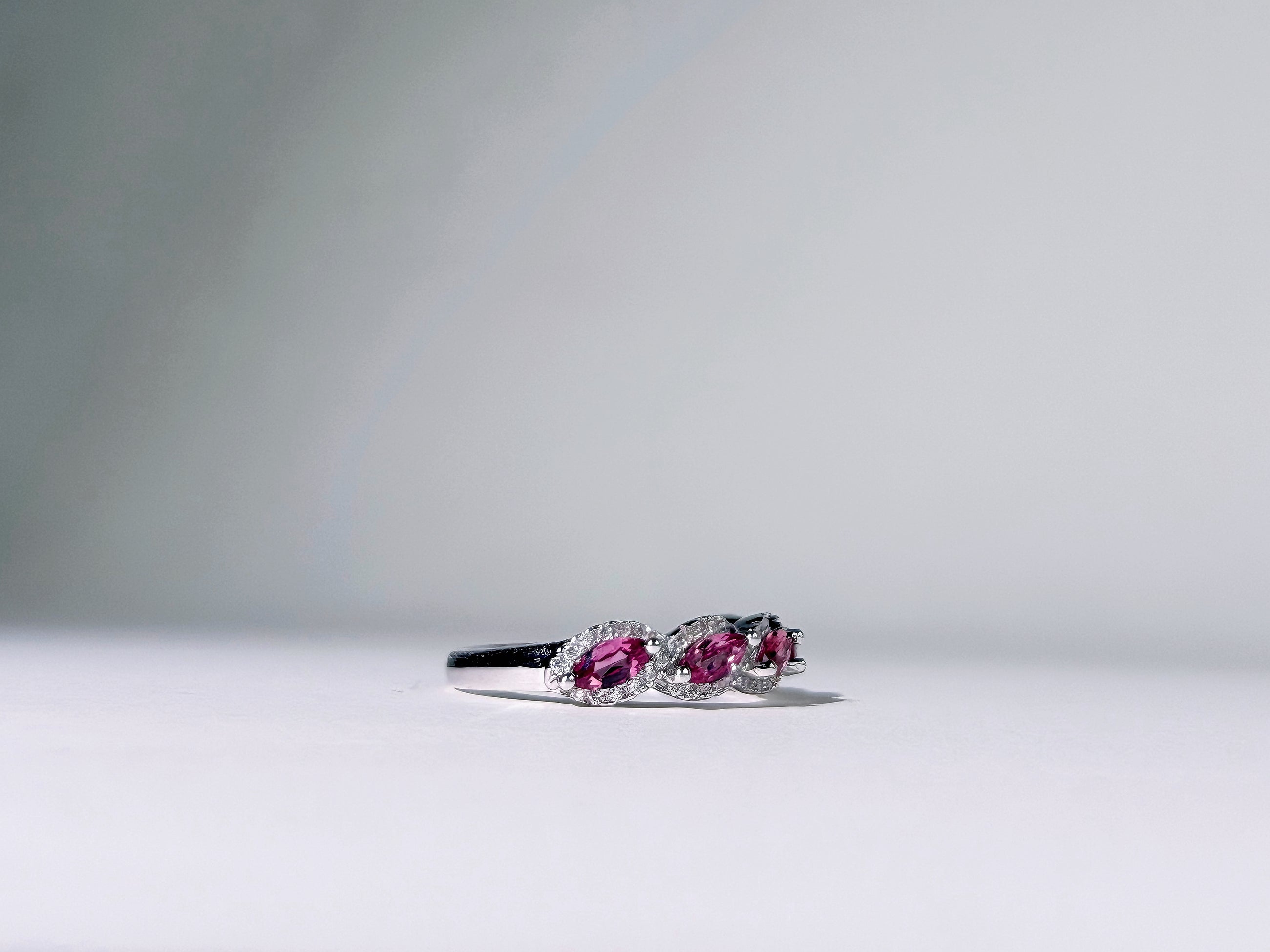 Rouge Papillon Pyrope Garnet Ring