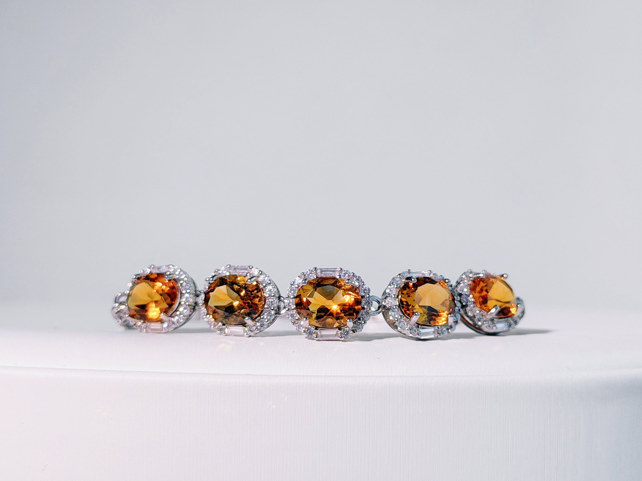 Golden Ember Citrine Bracelet