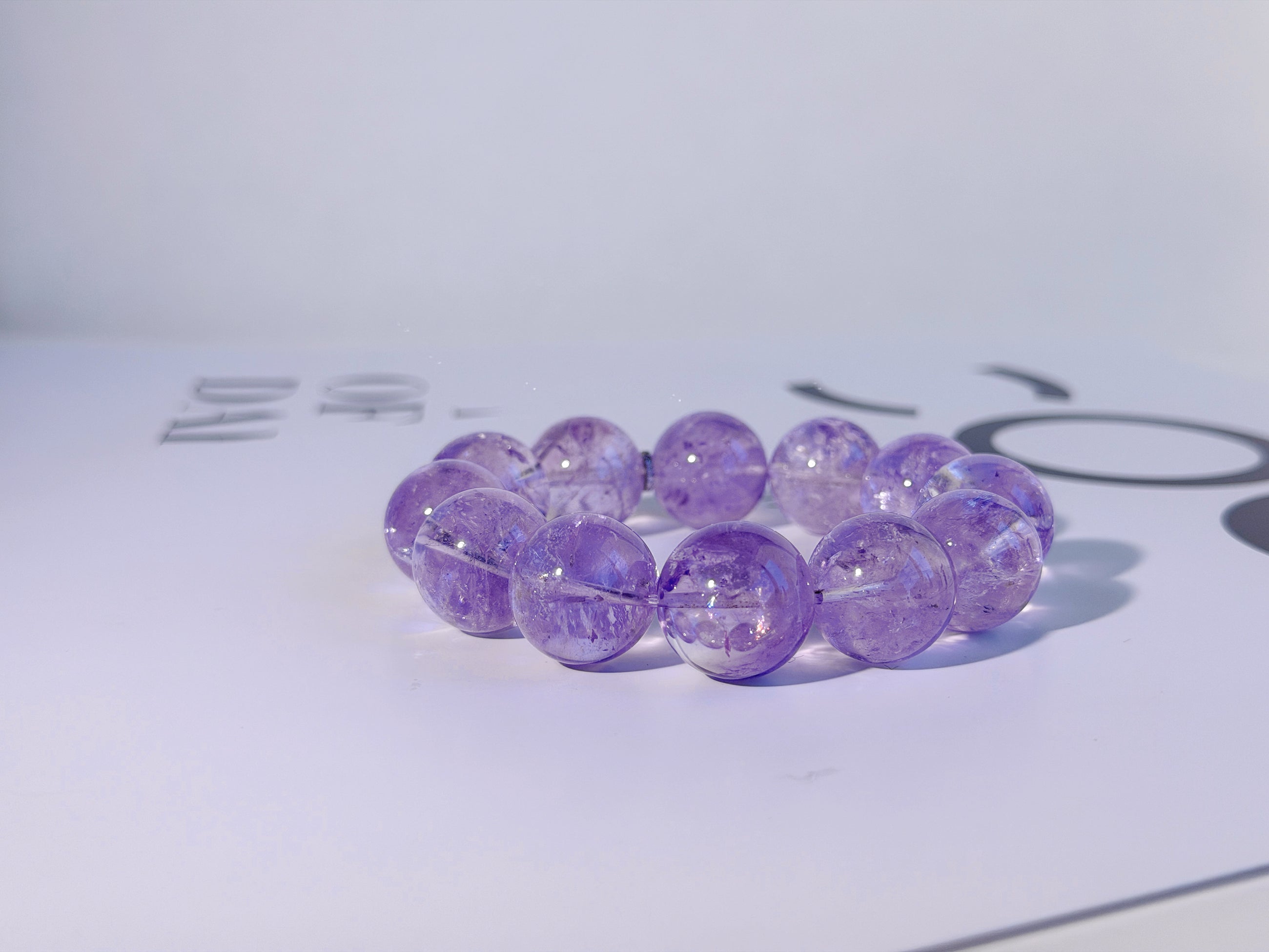 Ethereal Violet Azeztulite Bracelet