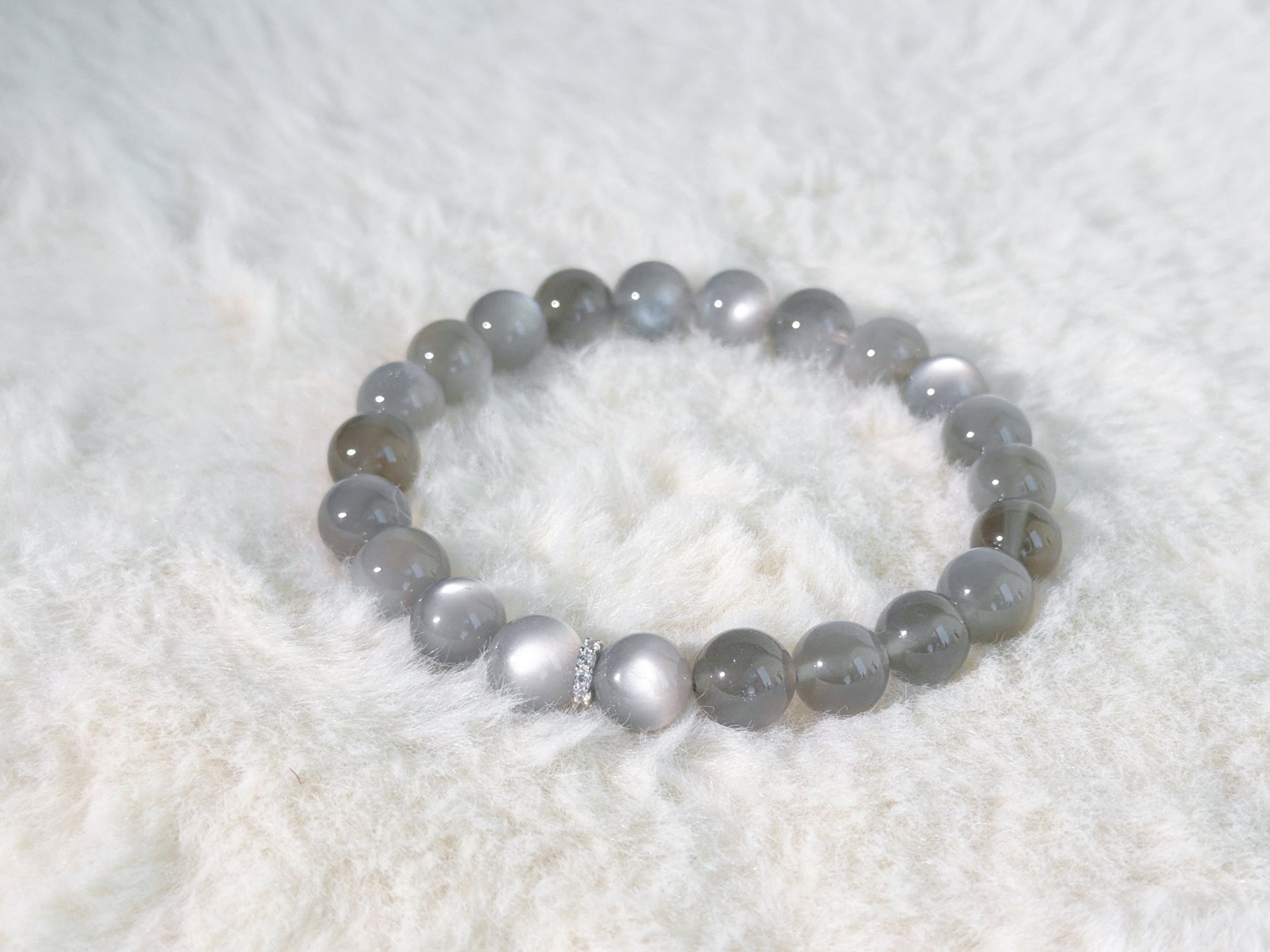 Sélène Drift Moonstone Bracelet