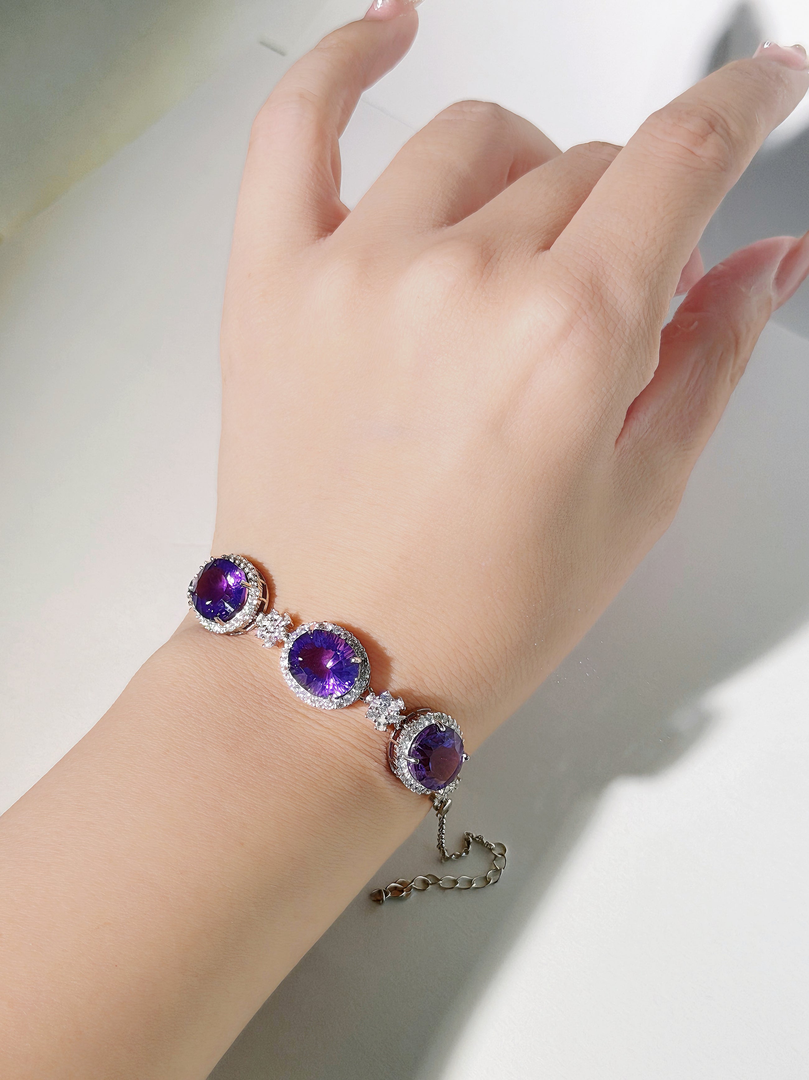 Amethyst Celestia Bracelet
