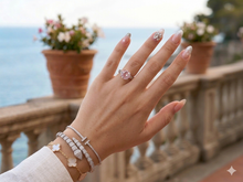 Blush Meridian Rose Quartz Ring
