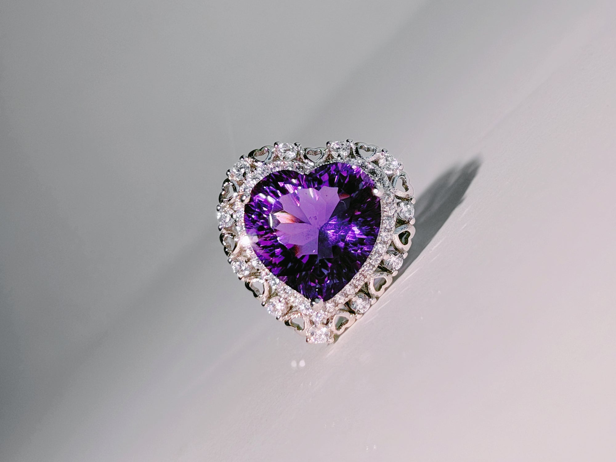 Violet Oath Amethyst Ring