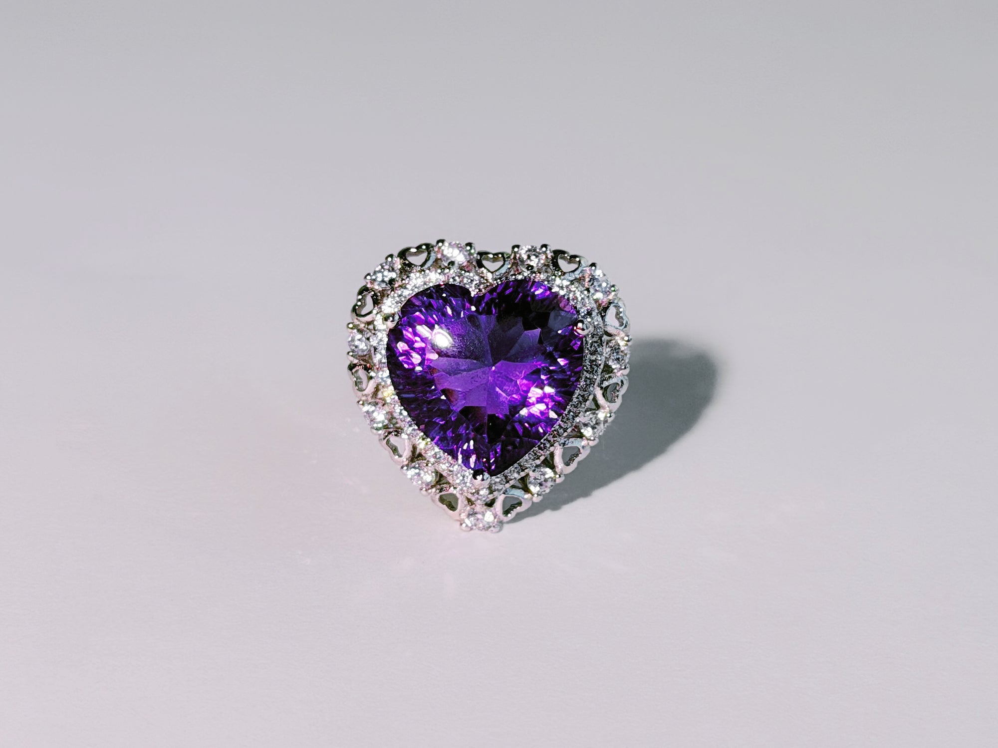 Violet Oath Amethyst Ring