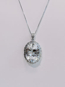 Starlume Clear Quartz Pendant Necklace