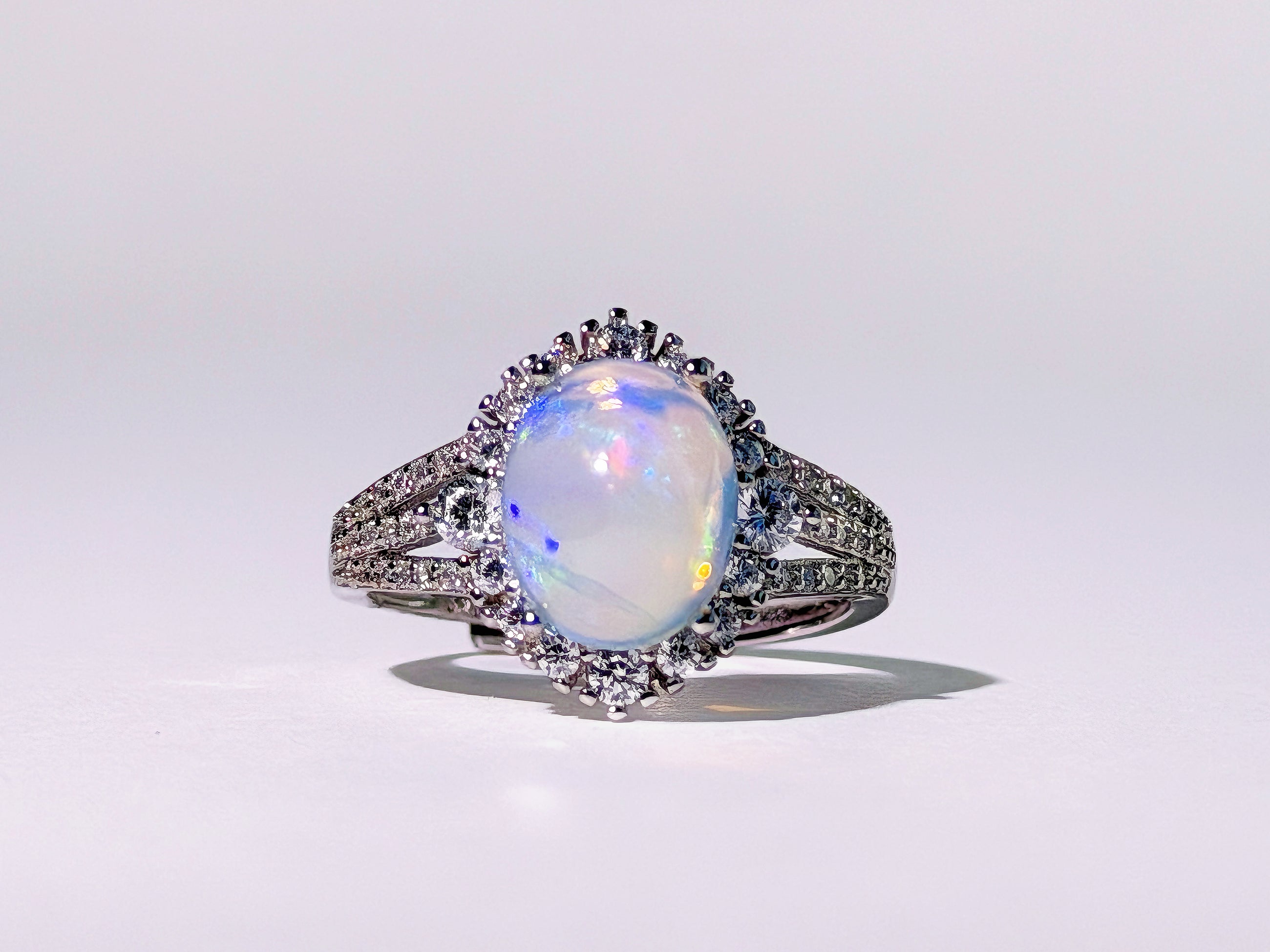Aurora Opal Ring