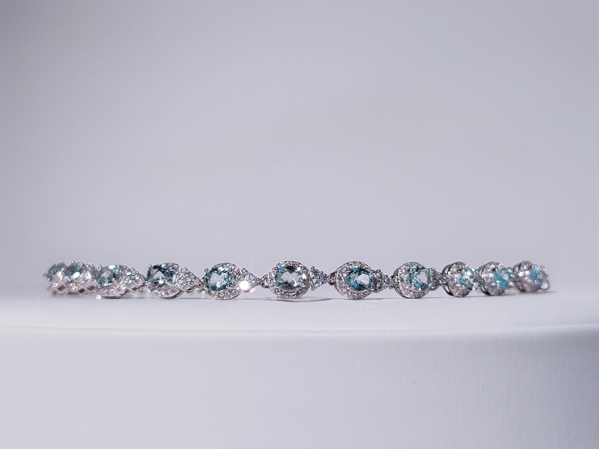 Celestine Aquamarine Bracelet