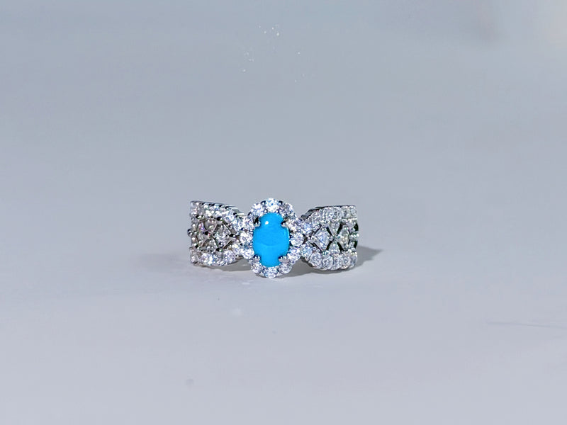 Blue Reverie Turquoise Ring
