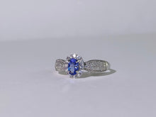 Violet Crown Tanzanite Ring