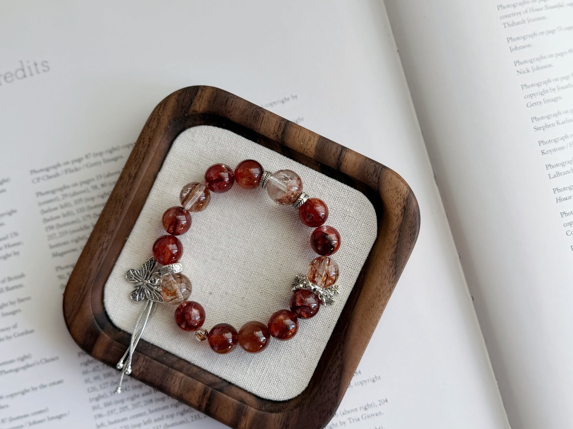 Crimson Eclipse Bracelet