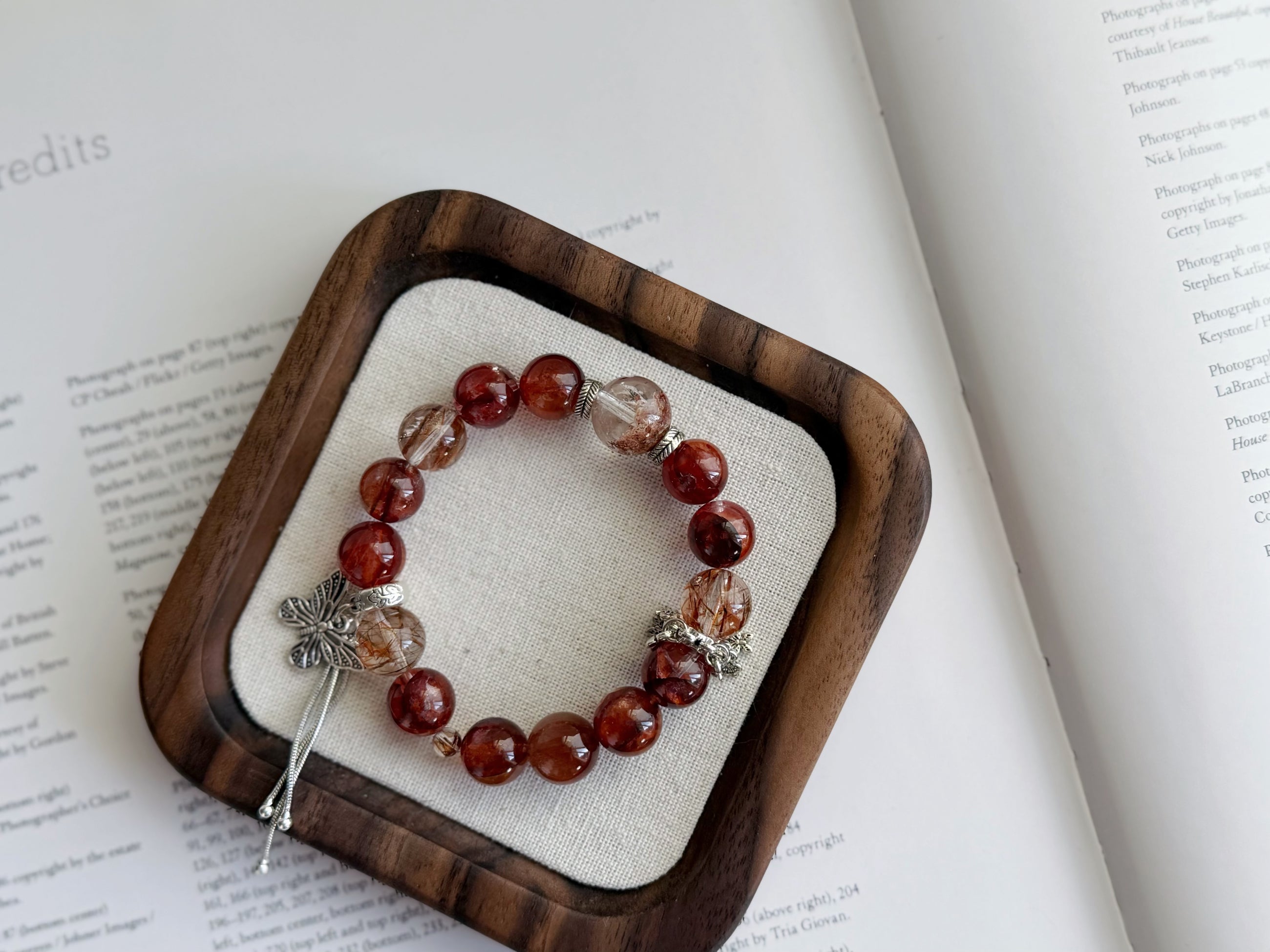 Crimson Eclipse Bracelet