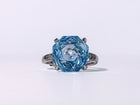 Sky Vault Blue Topaz Ring