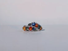Spectrum Meridian Sapphire Huggie Earrings