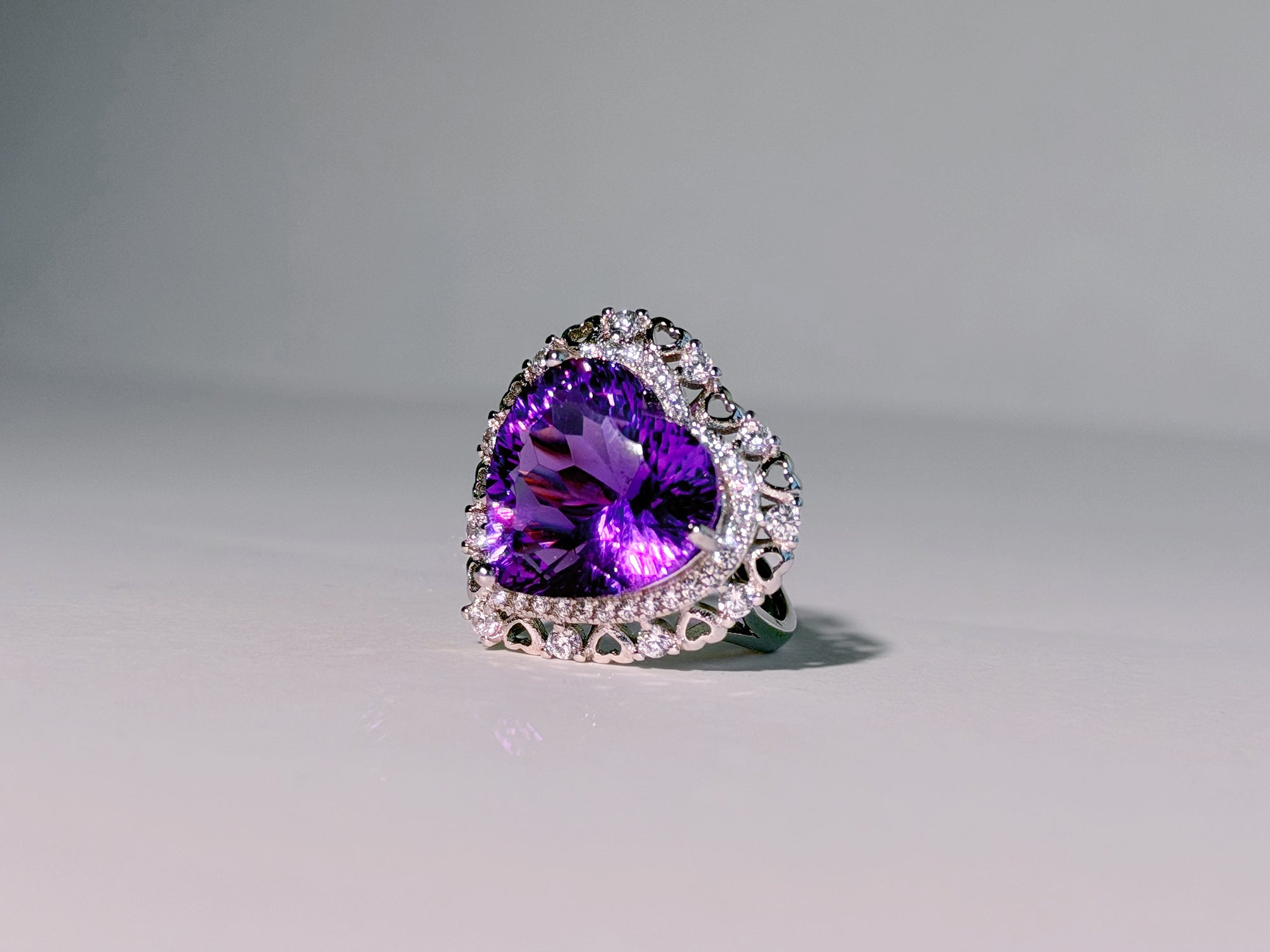 Violet Oath Amethyst Ring