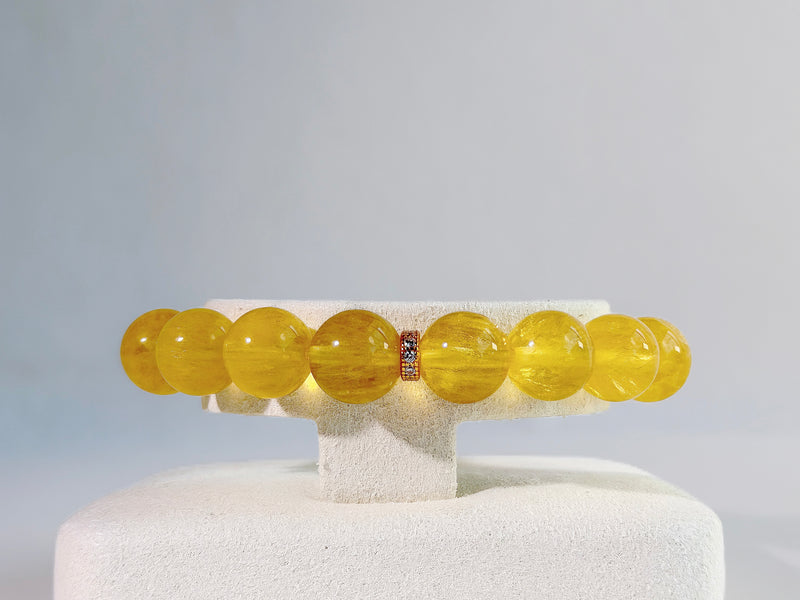 Golden Silk Fluorite Bracelet