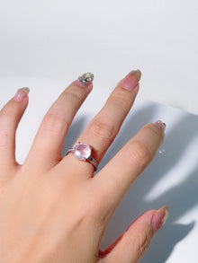 Blush Meridian Rose Quartz Ring