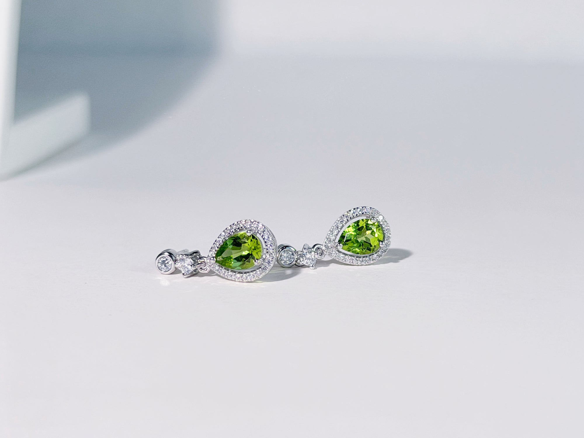 Springveil Peridot Earrings