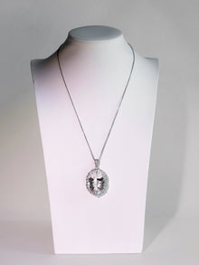 Starlume Clear Quartz Pendant Necklace