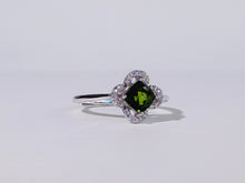 Forest Gleam Chrome Diopside Ring