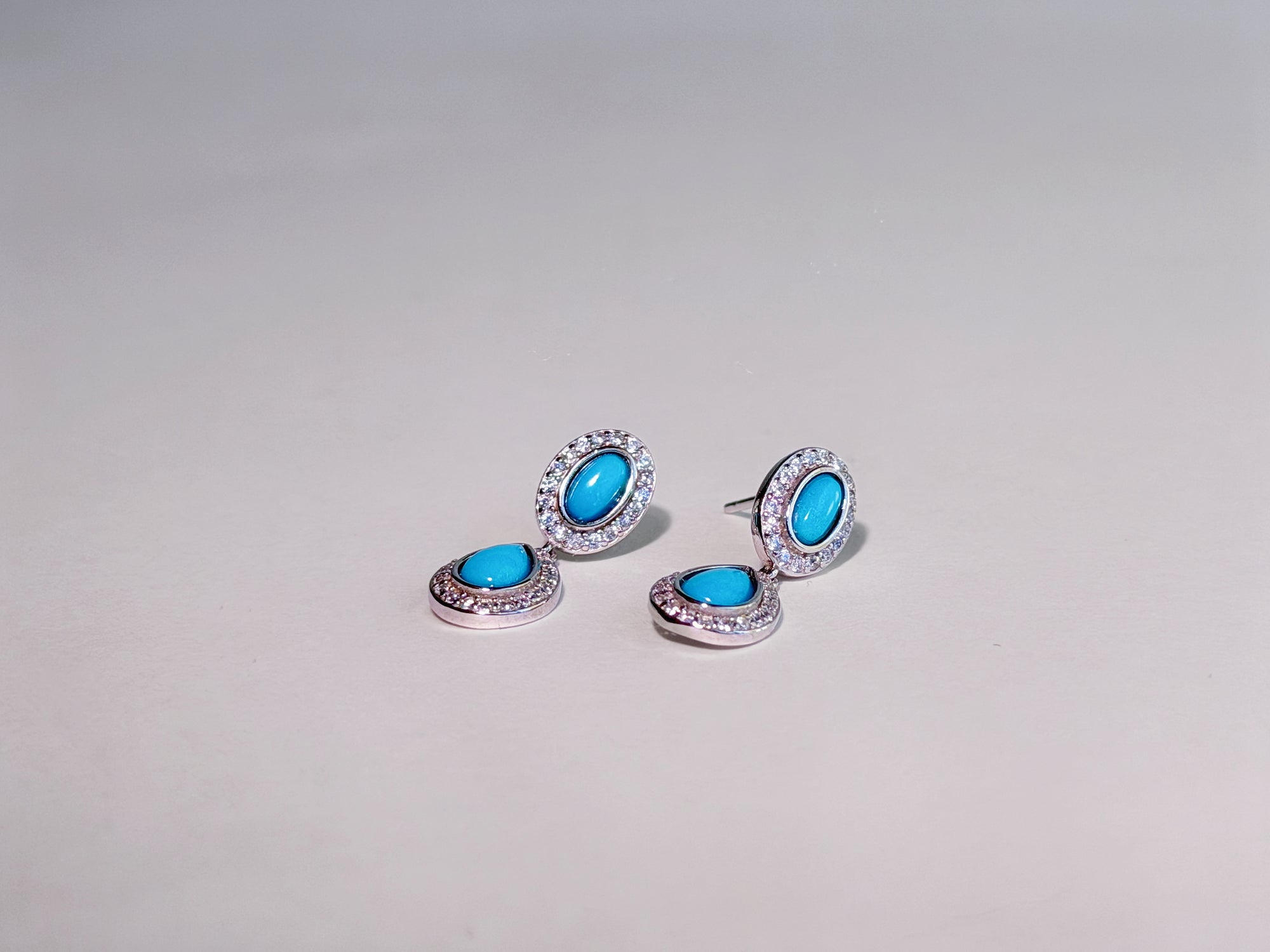 Blue Reverie Turquoise Drop Earrings