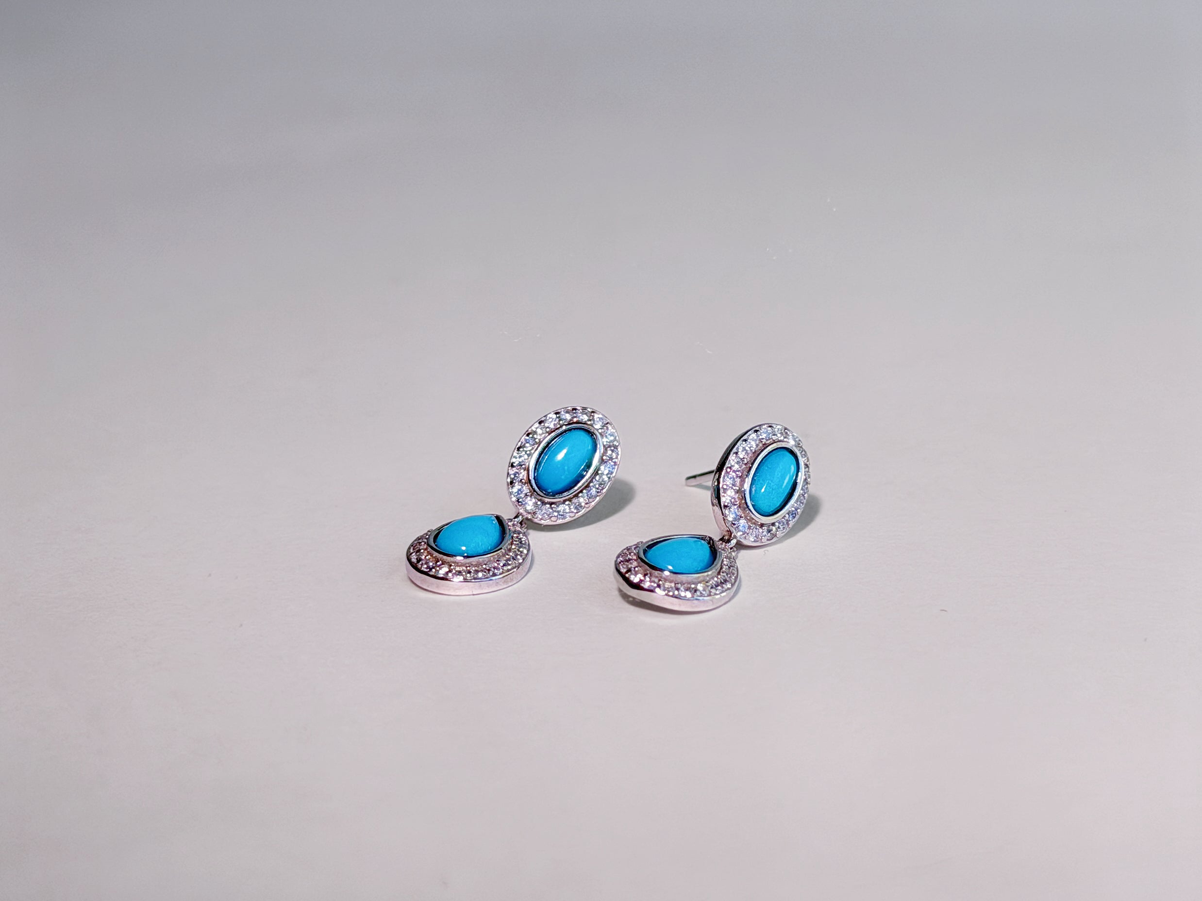 Blue Reverie Turquoise Drop Earrings