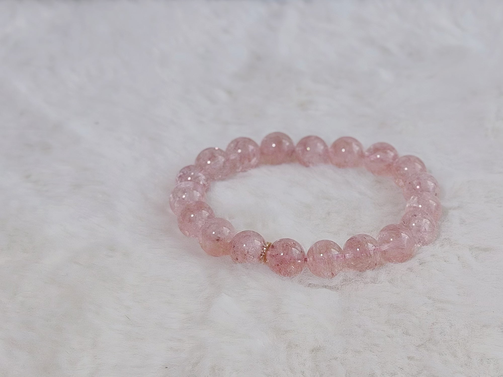 Blush Reverie Pink Azeztulite Bracelet