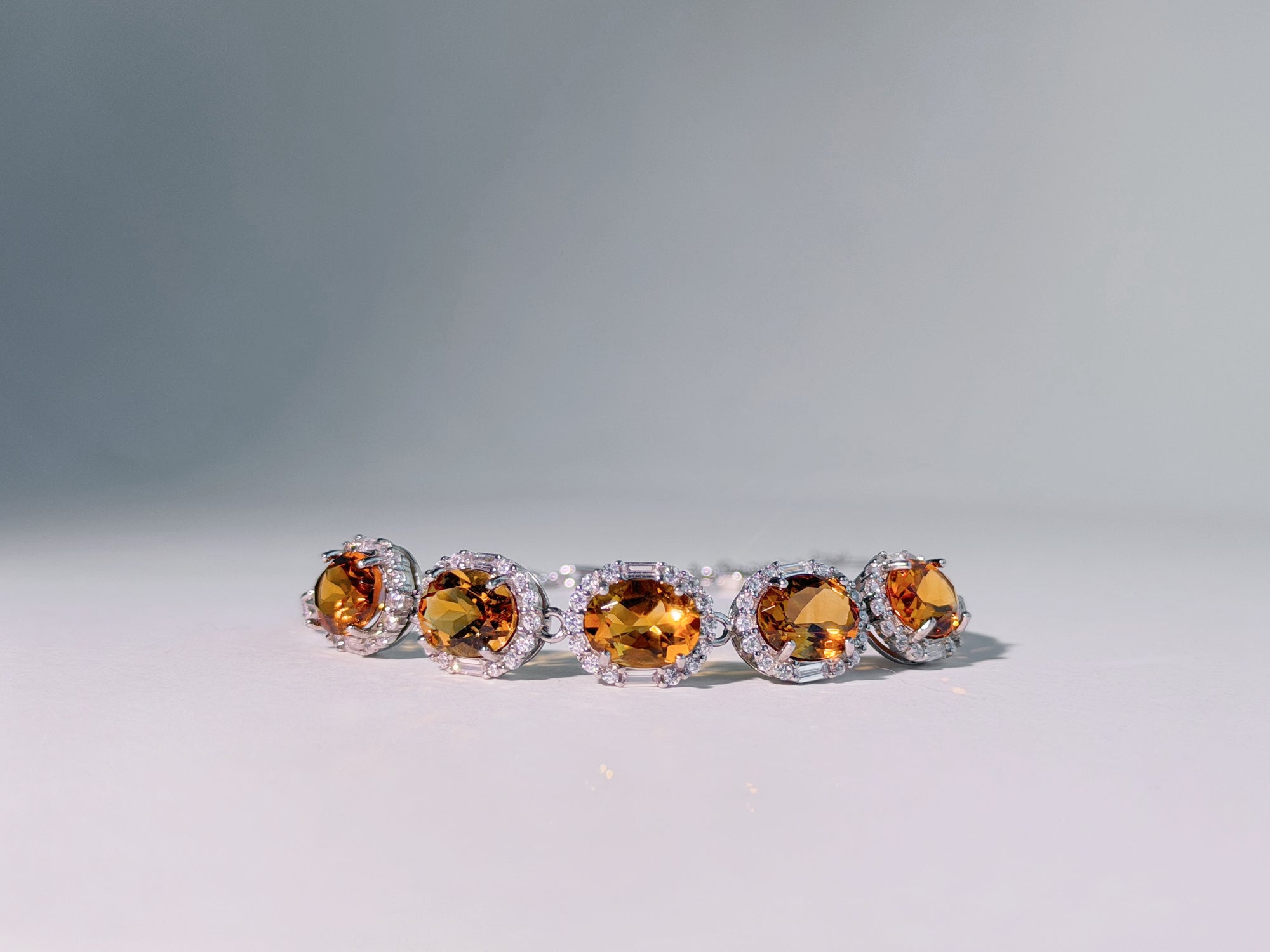 Golden Ember Citrine Bracelet