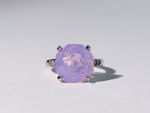 Moonveil Lavender Quartz Ring