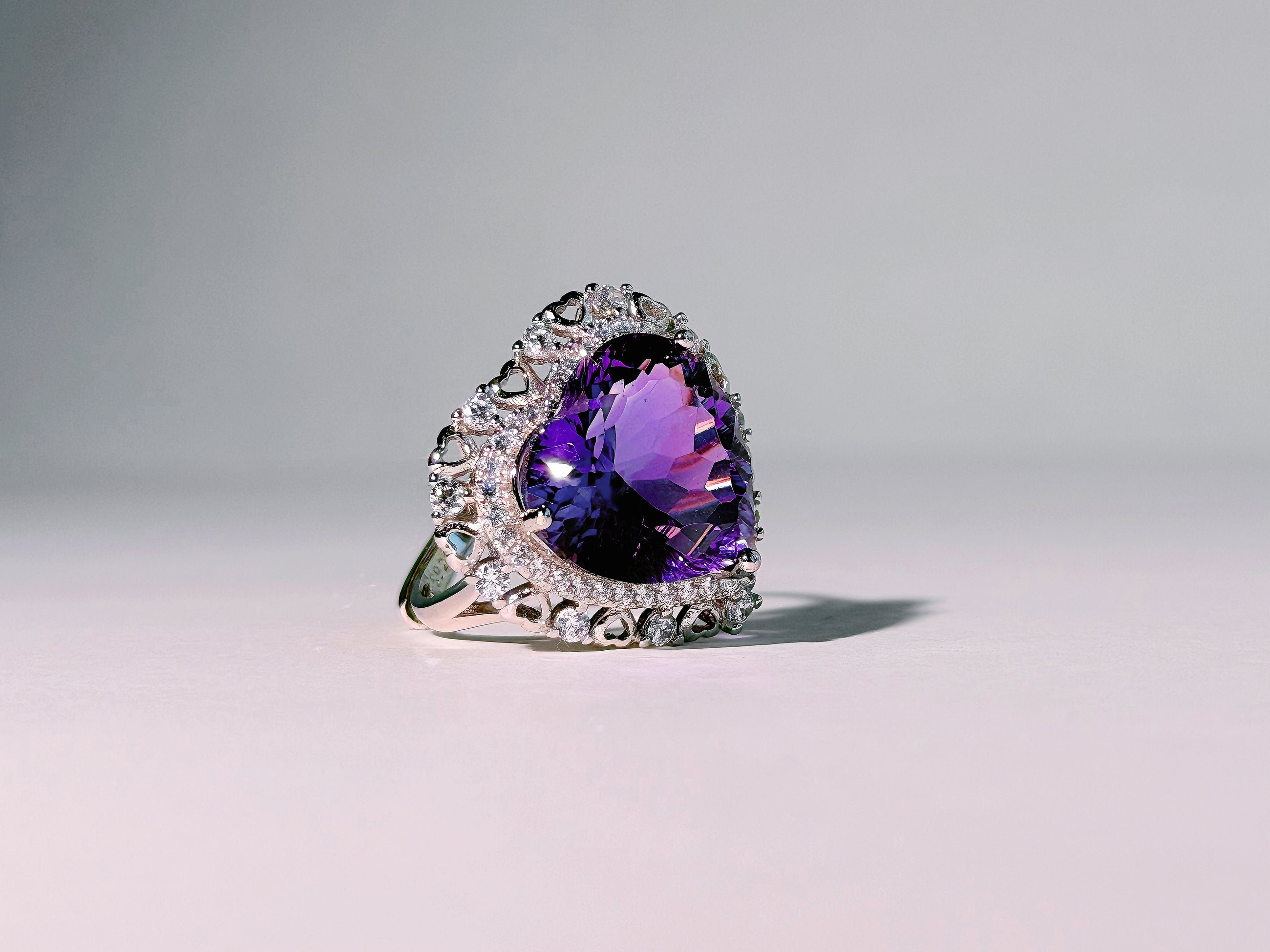 Violet Oath Amethyst Ring
