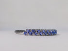 Violet Heartline Tanzanite Bangle