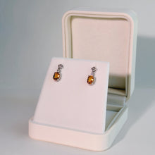 Solara Citrine Drop Earrings