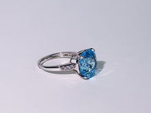 Sky Vault Blue Topaz Ring