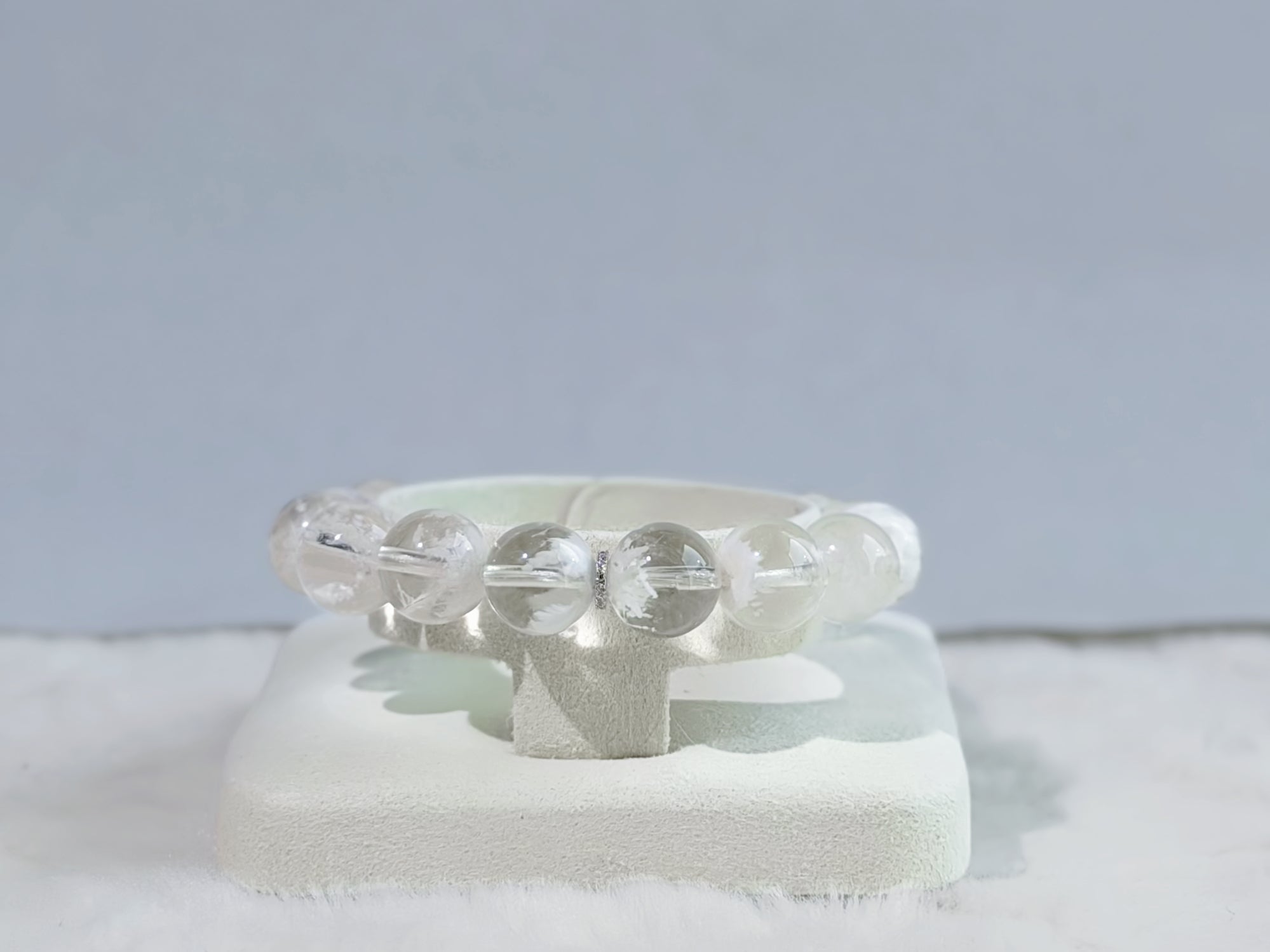 Snow Phantom Quartz Bracelet