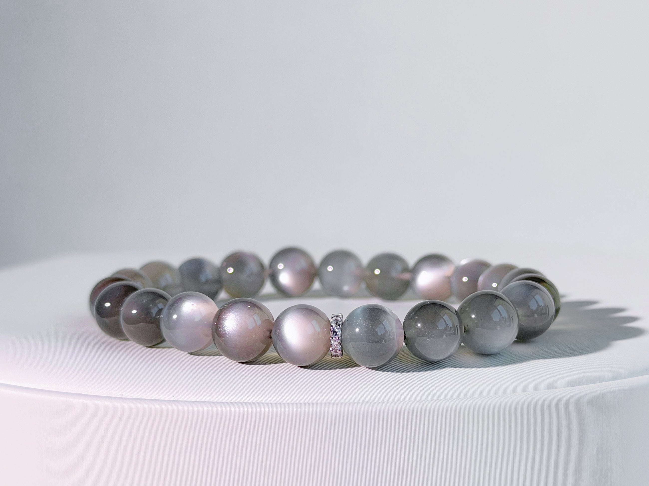 Sélène Drift Moonstone Bracelet