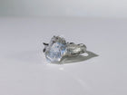 Glacier Needle Quartz Ring