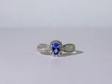 Violet Crown Tanzanite Ring