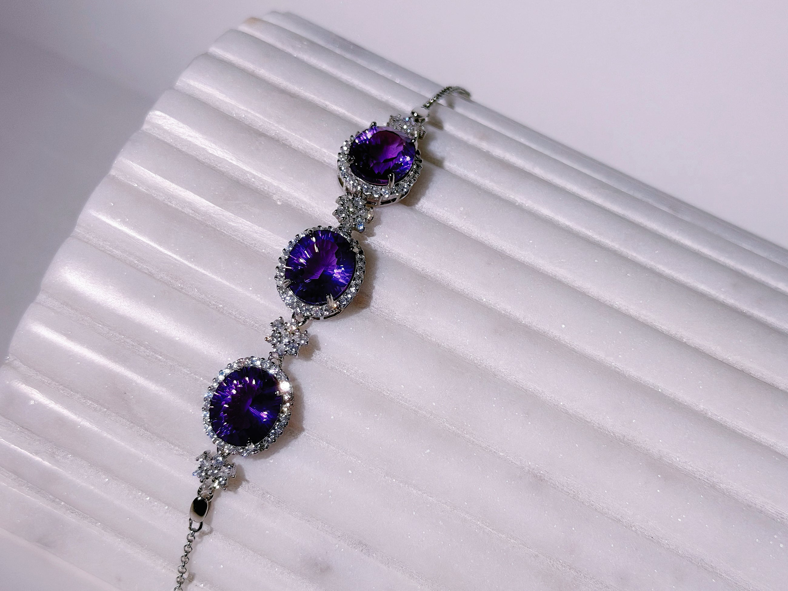 Amethyst Celestia Bracelet