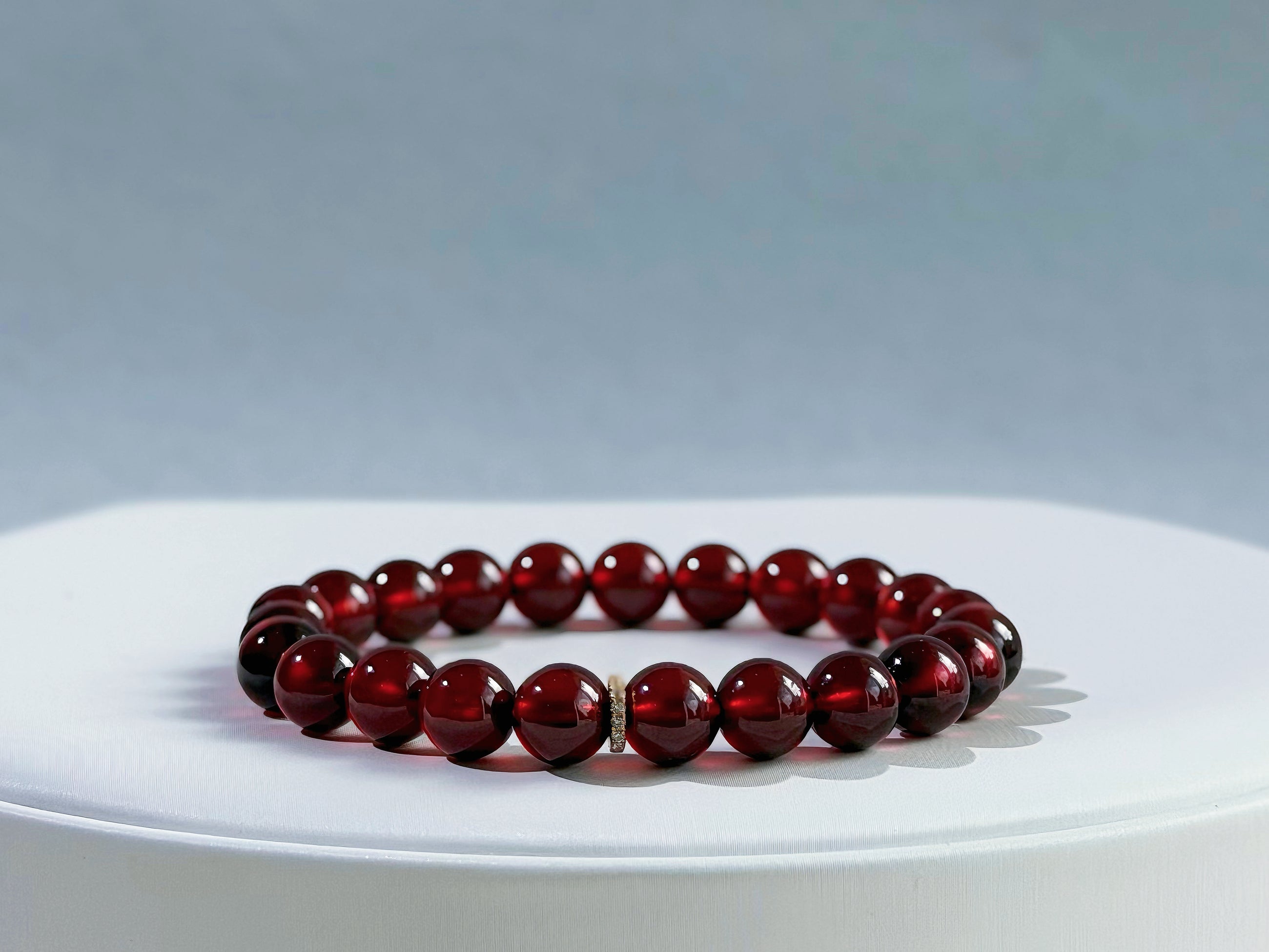 Scarlet Devotion Garnet Bracelet