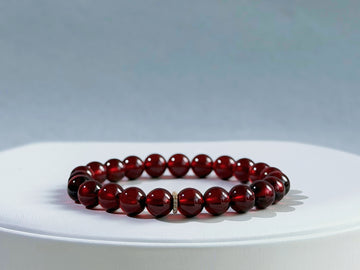 Scarlet Devotion Garnet Bracelet