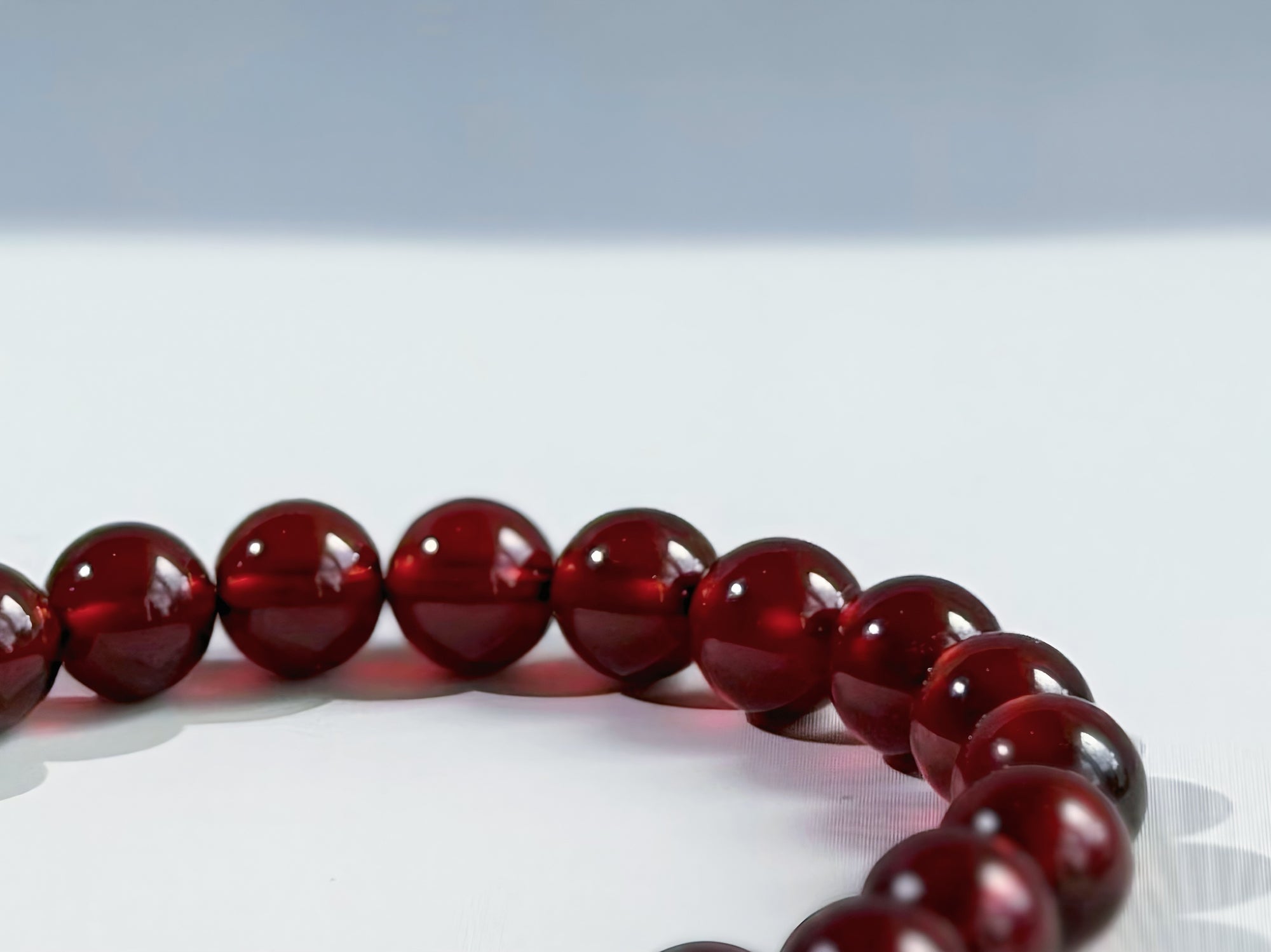 Scarlet Devotion Garnet Bracelet