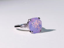 Moonveil Lavender Quartz Ring
