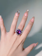 Violet Oath Amethyst Ring