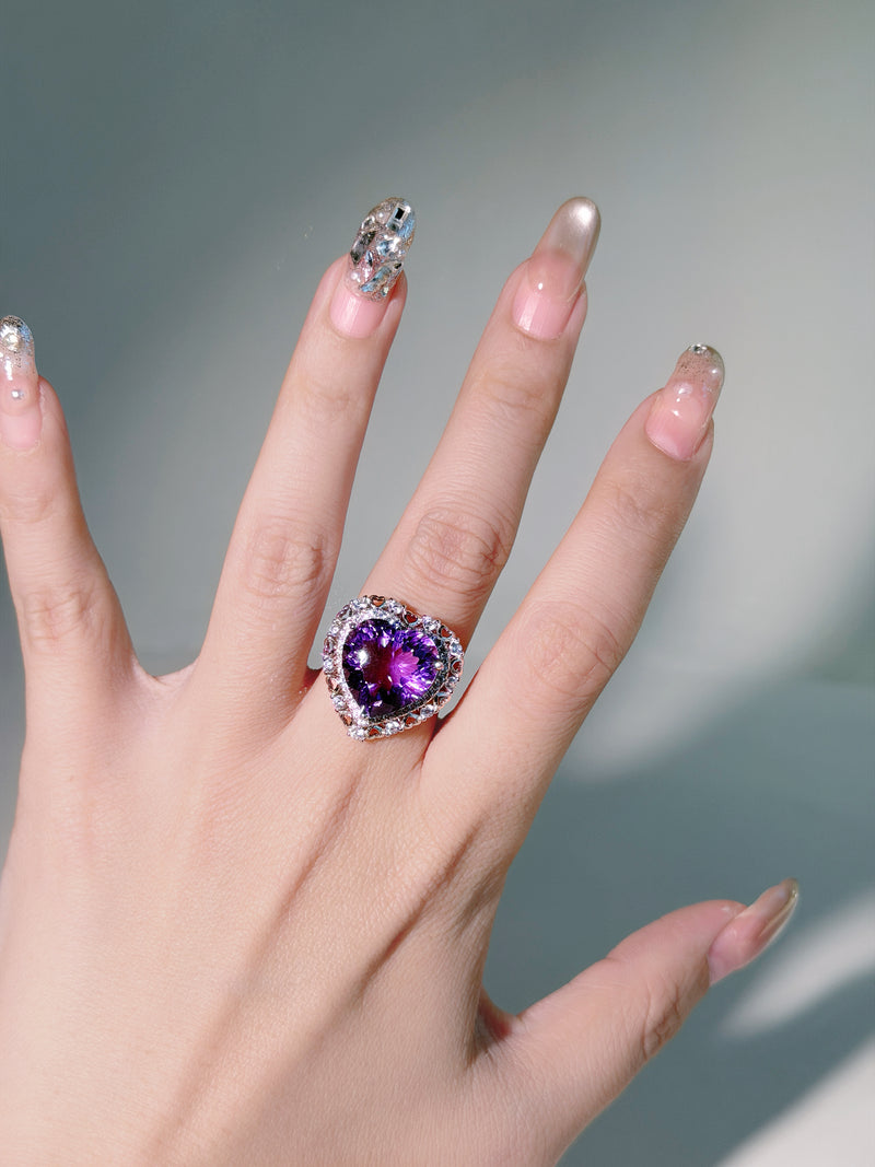 Violet Oath Amethyst Ring